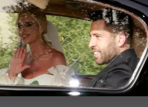 Fotos: Así fue la romántica y elegante boda de Jordi Alba y Romarey Ventura