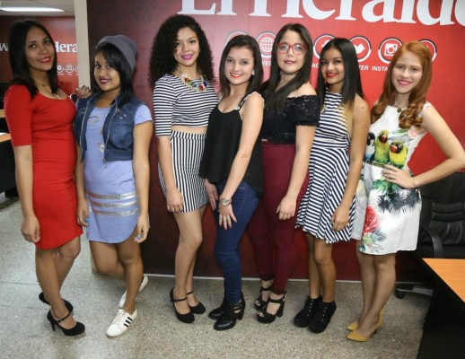 Hermosas candidatas al reinado de la Villa de San Francisco