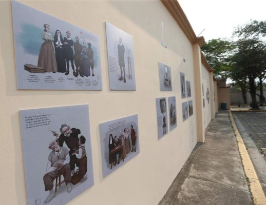 Se exhibe exposición gráfica sobre Miguel de Cervantes