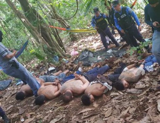 Las imágenes de la Operación Hormiga VI que deja 12 mareros detenidos en Honduras  