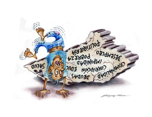 Seguimos patas arriba