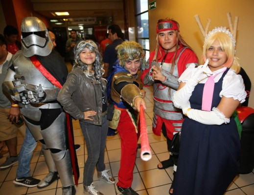 Una jornada de diversión se vivió en la edición 2017 del Fancon en Honduras