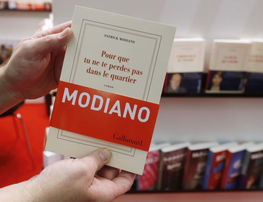 El francés Patrick Modiano es el Premio Nobel de Literatura