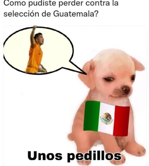 Imperdibles memes de la derrota de México ante Guatemala