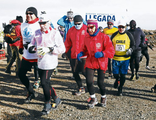 Una carrera que vence el frío