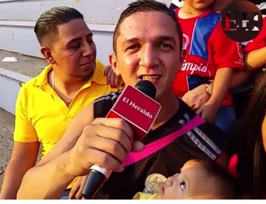 Saludos a los míos desde el Estadio Nacional