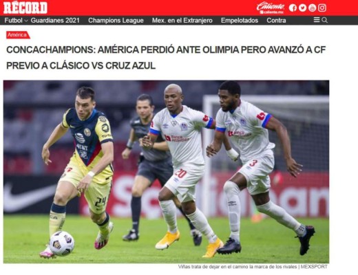 Juego sucio y violento: Esto dice la prensa internacional sobre el juego de Olimpia ante el América