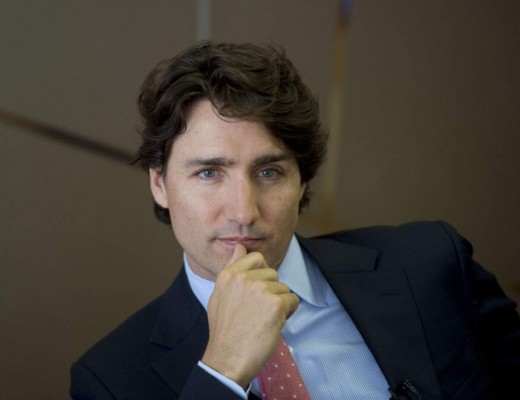 Se viraliza una foto del primer ministro Trudeau sin camisa