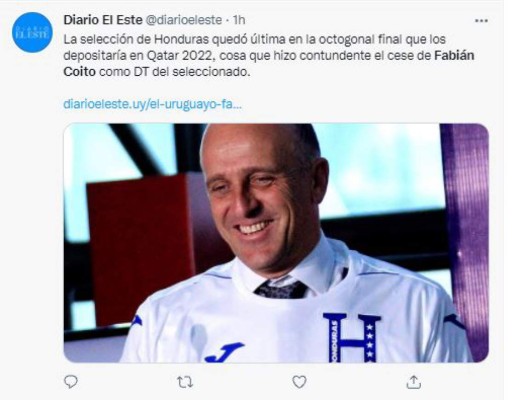 Así reaccionó la prensa internacional tras la separación de Coito de la Selección de Honduras