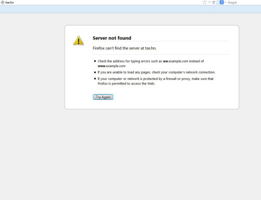 Honduras: Anonymous ataca portal del TSE