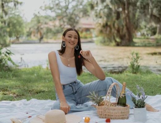 Rely Ramos, la guapa periodista olanchana que quiere la corona en el Miss Honduras Universo 2021&nbsp;&nbsp;