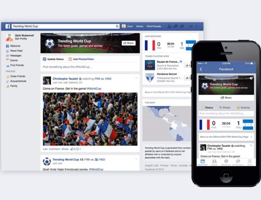 La fiebre del Mundial se vive en las redes sociales