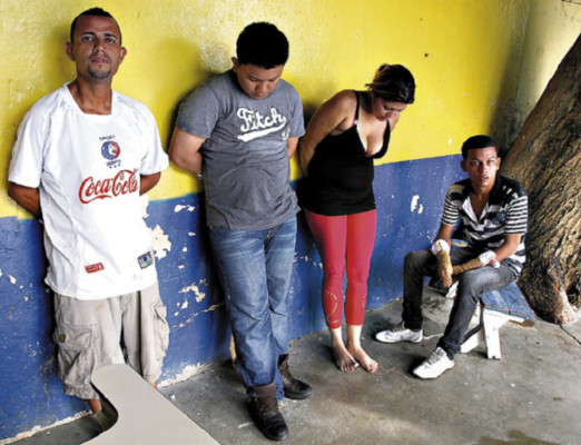 Dinero delata a banda delictiva