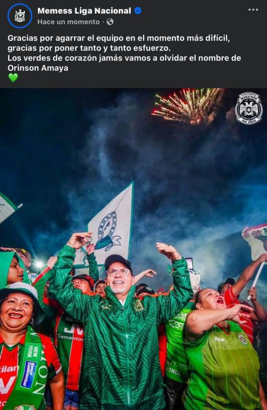 Rely Maradiaga se quiebra y lanza promesa tras la muerte de Orinson Amaya, presidente de Marathón