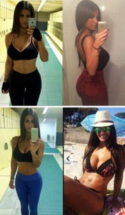 La sensual novia de Neymar, toda una belleza