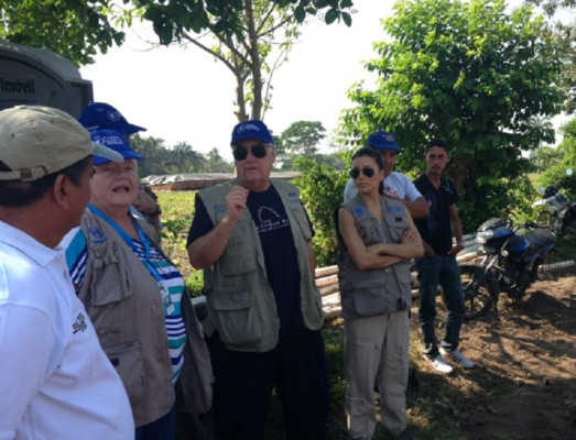 Eva Longoria está de visita en Honduras