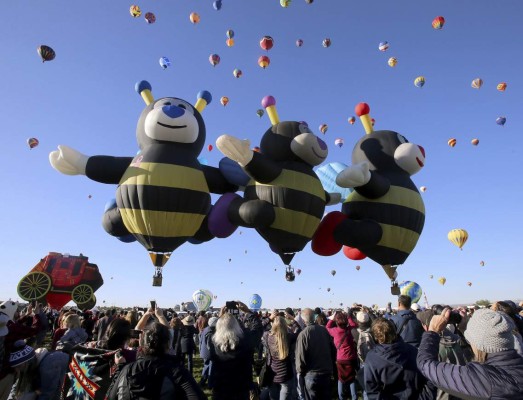 FOTOS: Así celebrarán festival de globos aerostáticos en Nuevo México
