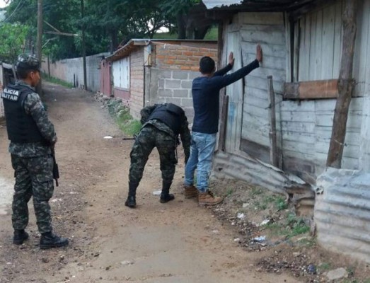 Realizan operativos en colonias conflictivas de la capital de Honduras