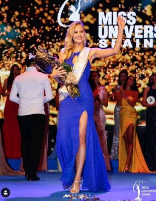 Natalie Ortega, la Miss España a quien Ángela Ponce entregó la corona