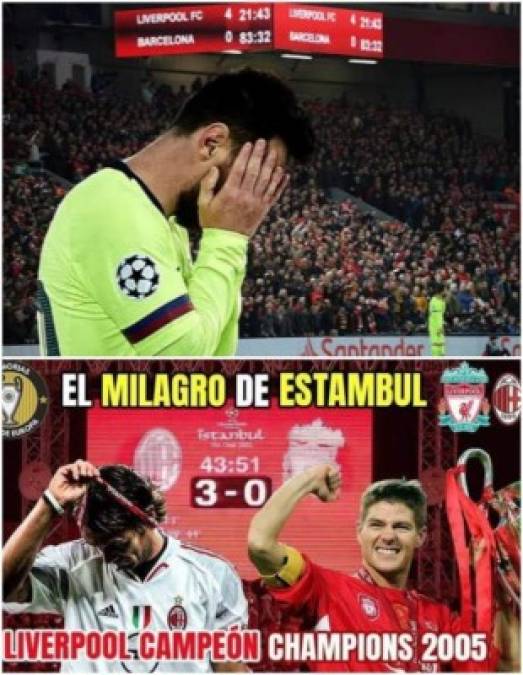 Con memes destrozan a Messi y el Barcelona tras nueva eliminación en Champions