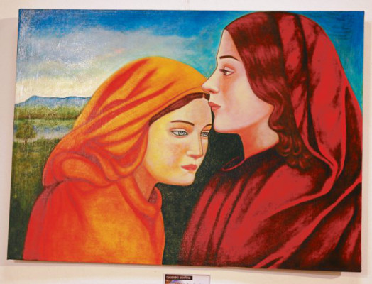 Los sueños de Dinora Cruz en exposición pictórica