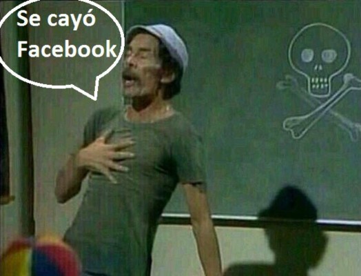 Los memes por la caída mundial de Facebook