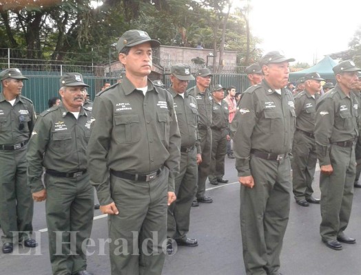 Galería de fotos del inicio del desfile en Tegucigalpa