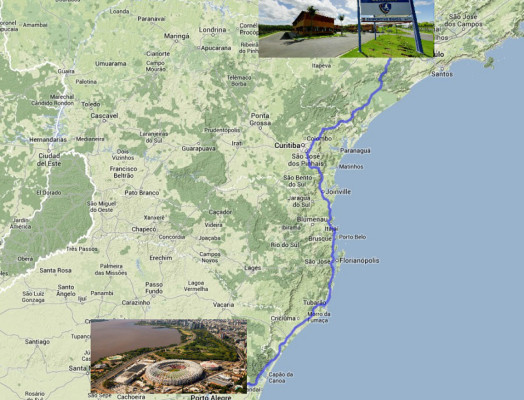 Porto Feliz, sede de Honduras para el Mundial 2014