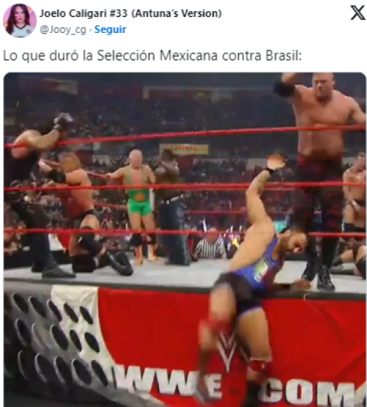 Memes no perdonan a México luego de otra derrota, esta vez ante Brasil