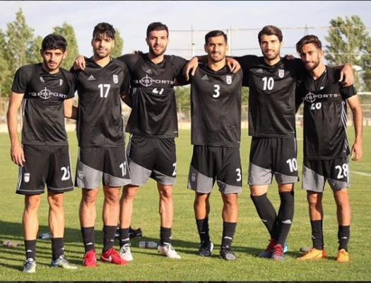 Los guapos jugadores de la selección de Irán en el Mundial de Rusia 2018