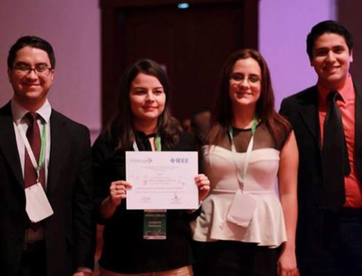 Hondureños ganan tercer lugar en convención de ingeniería eléctrica