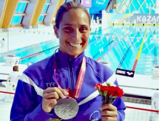 Ana Joselina Fortín gana plata en Mundial de Máster en Kazan, Rusia