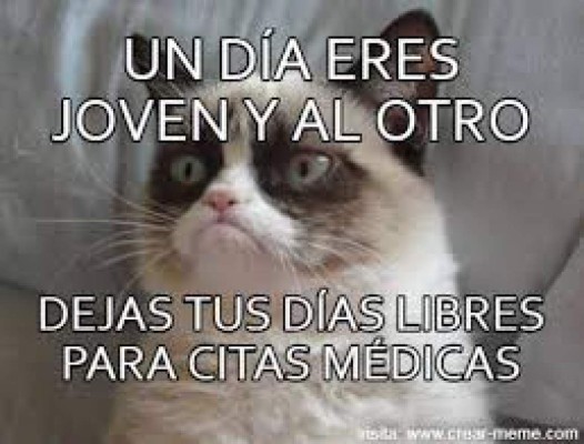 Los graciosos memes que deja la frase 'un día eres joven... '