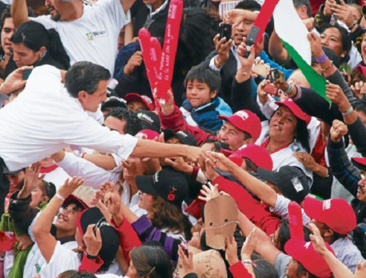 El PRI a cuatro días para retorno triunfal