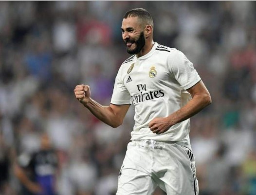 Benzema se aproxima a Messi en los goleadores de la Liga&nbsp;&nbsp;