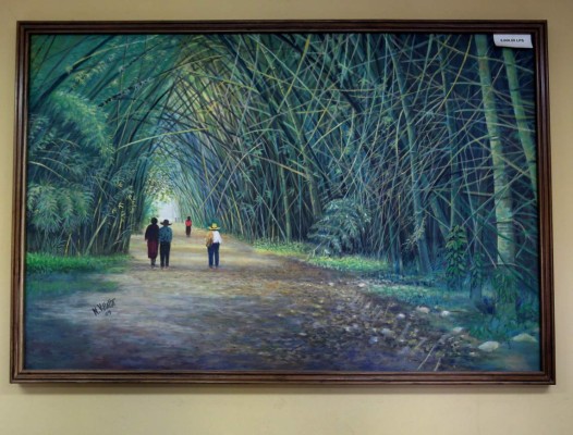 Napoleón Villalta, digno embajador de la plástica y la cultura teleña