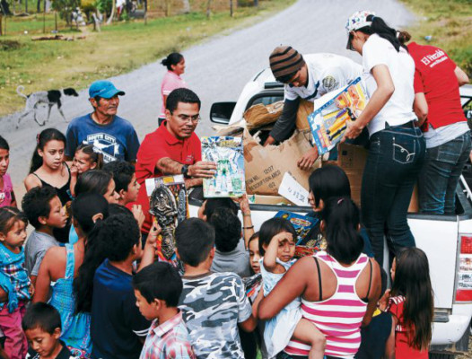 EL HERALDO llevó alegría a la tribu tolupán