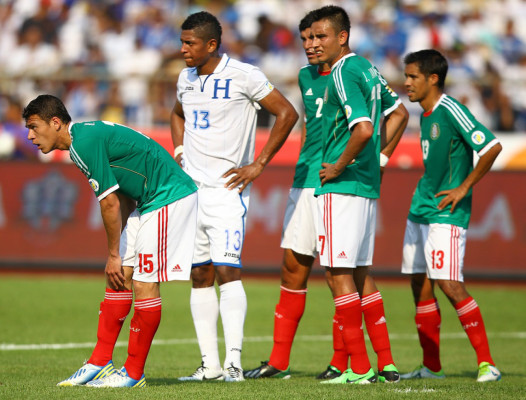 Empate de infarto de Honduras ante México