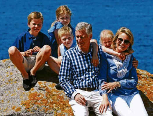 Familias reales europeas disfrutan del verano