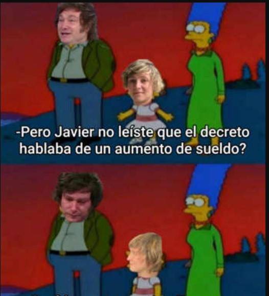 Javier Milei se subió el salario y los argentinos lo atacan con memes