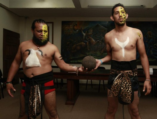 Resurge en Honduras el juego de pelota maya