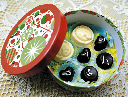 Una pequeña fábrica de chocolates