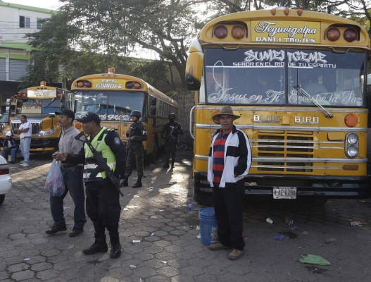 Refuerzan seguridad en la capital de Honduras