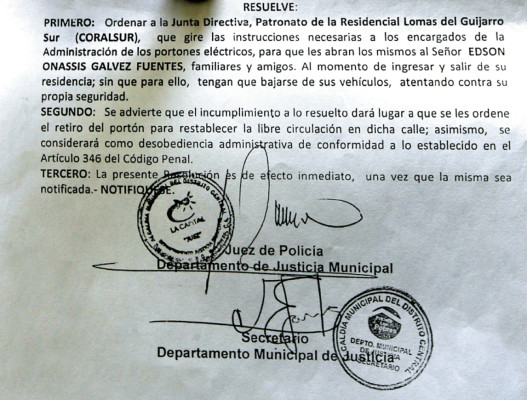 Insólitos cobros y medidas por desacuerdo en Barrios más Seguros