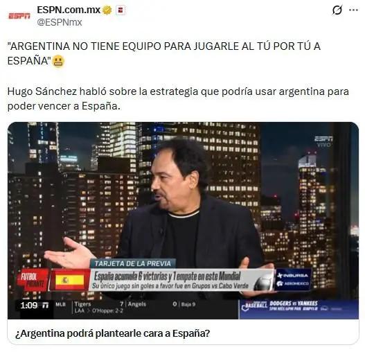 Lo que dicen los medios previo a la final del Mundial 2026 entre España y Argentina