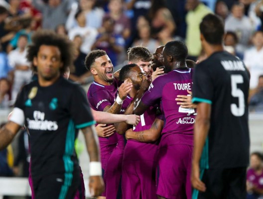 Manchester City humilló 4-1 al Real Madrid en partido de la International Champions Cup