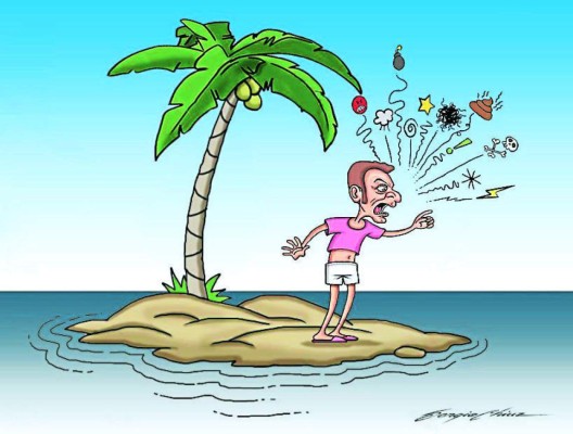 'La isla de la prepotencia”