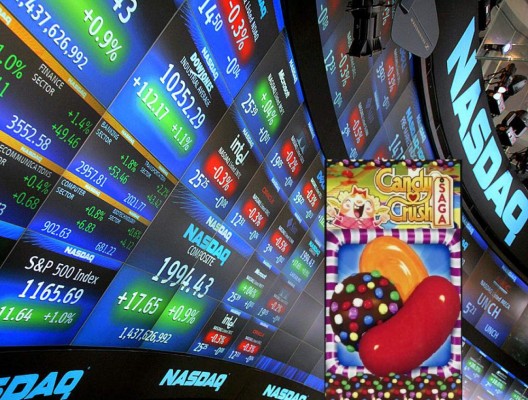 Candy Crush se estrena en Bolsa con una caída de más del 15%