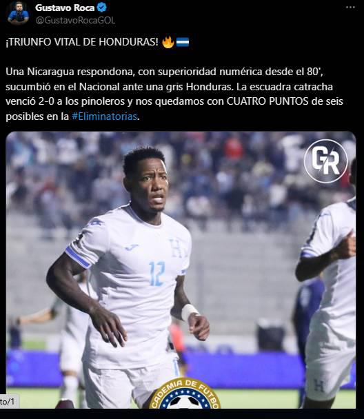 Paso firme Se vale soñar: Reacción de la prensa tras triunfo de Honduras sobre Nicaragua