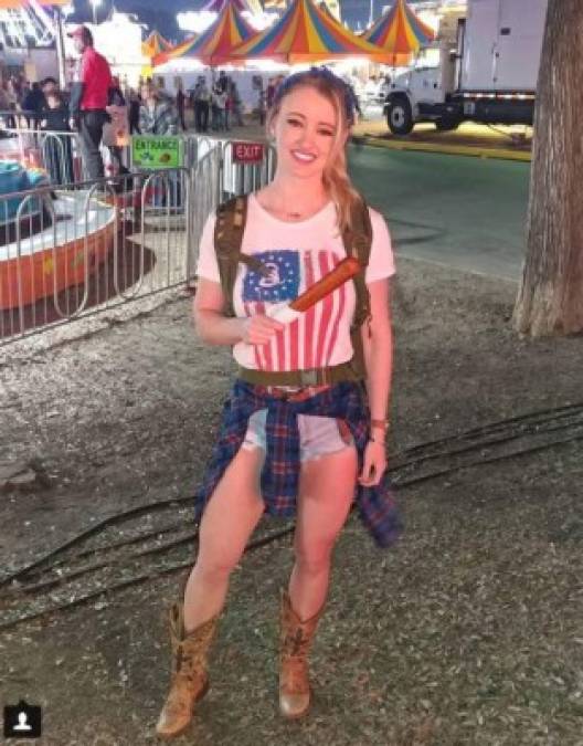 Así es Haley Drew, la policía más sexy de Estados Unidos que enamora Instagram